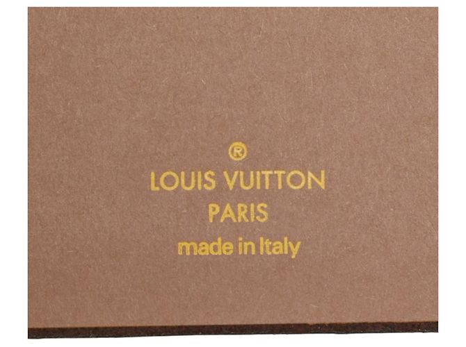 Quaderno Louis Vuitton Damier Clemence Bear Print Marrone Damier ebene - vista 7