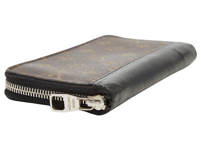 Cartera Zippy Louis Vuitton Monogram Macassar Castaño Negro - vista 5