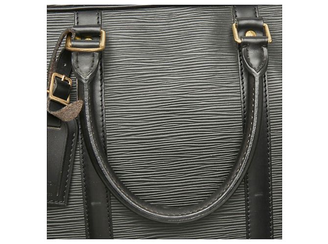 Borsa Louis Vuitton Epi Portedocuments Voyage Nero - vista 10