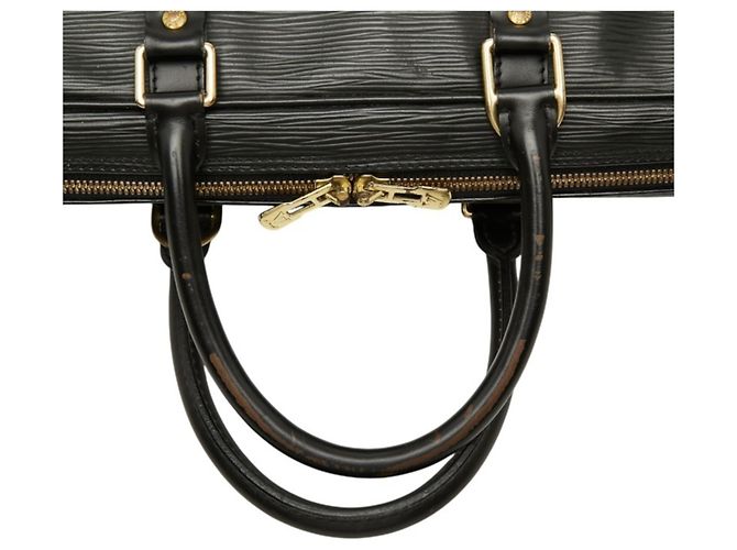 Borsa Louis Vuitton Epi Portedocuments Voyage Nero - vista 12