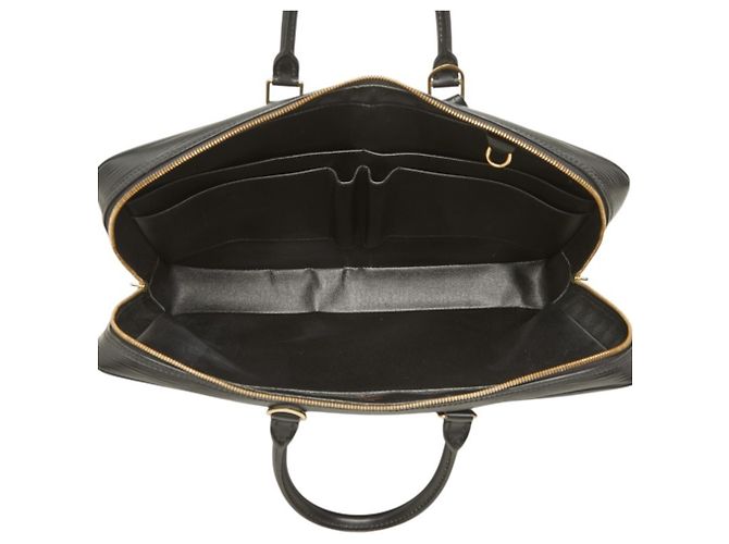 Borsa Louis Vuitton Epi Portedocuments Voyage Nero - vista 13