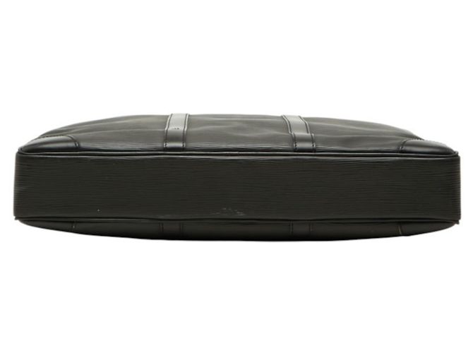 Borsa Louis Vuitton Epi Portedocuments Voyage Nero - vista 3