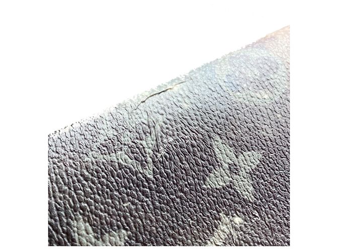 Monedero Louis Vuitton Monogram Galaxy Negro Morado oscuro Monograma - vista 10