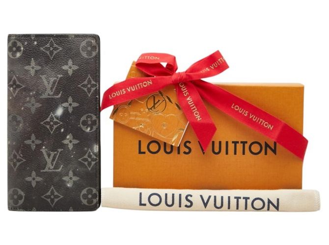 Monedero Louis Vuitton Monogram Galaxy Negro Morado oscuro Monograma - vista 16