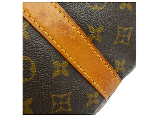 Louis Vuitton Keepall Bandoulière Monogram 60 Marrone - vista 4