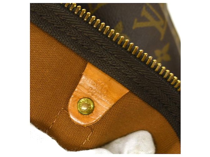 Louis Vuitton Keepall Bandoulière Monogram 50 Marrone - vista 4
