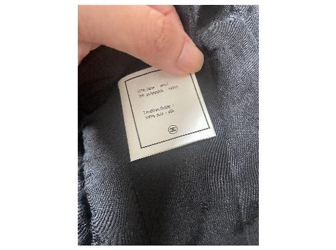 Chanel Tweed-Jacke in Rosa Lila - Ansicht 8