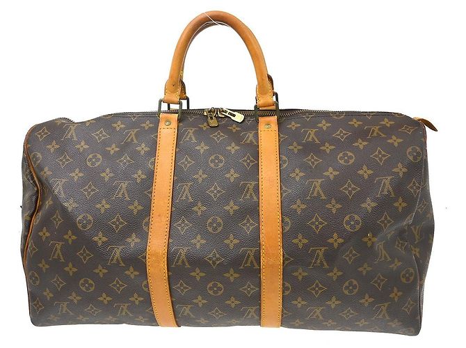 Louis Vuitton Keepall Monogram 50 Marrone - vista 2
