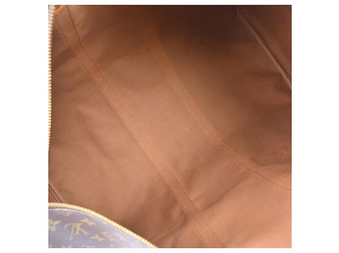 Louis Vuitton Keepall Bandoulière Monogram 55 Marrone - vista 3