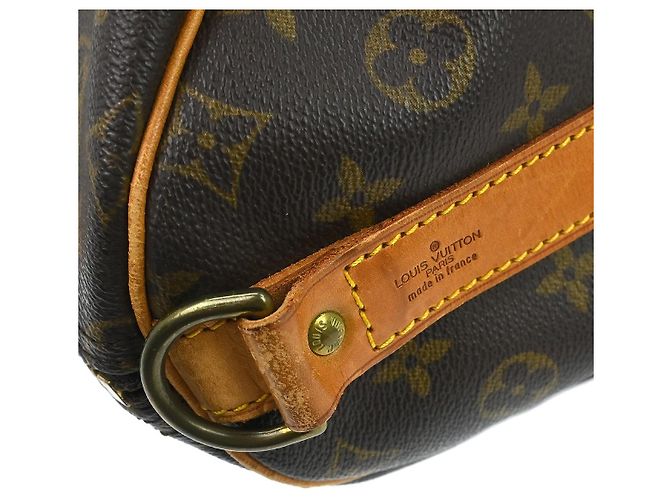 Louis Vuitton Keepall Bandoulière Monogram 55 Marrone - vista 4