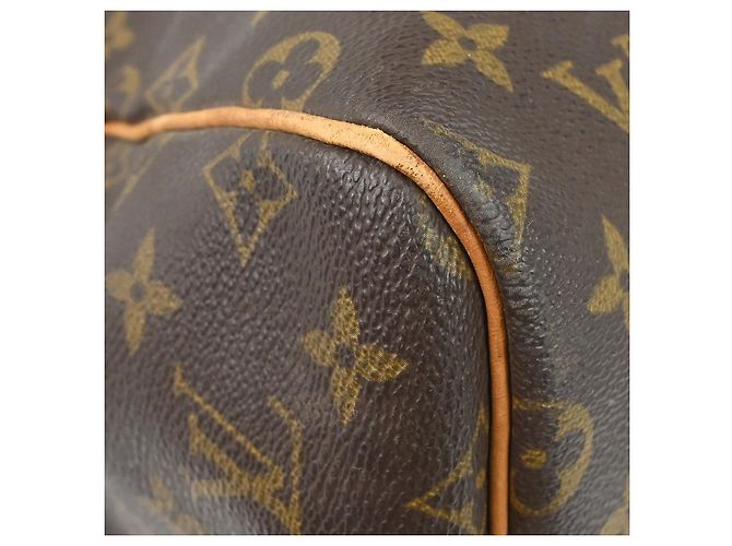 Louis Vuitton Keepall Bandoulière Monogram 55 Marrone - vista 7