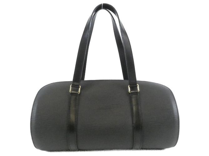 Borsa Louis Vuitton Epi Soufflot Nero - vista 2