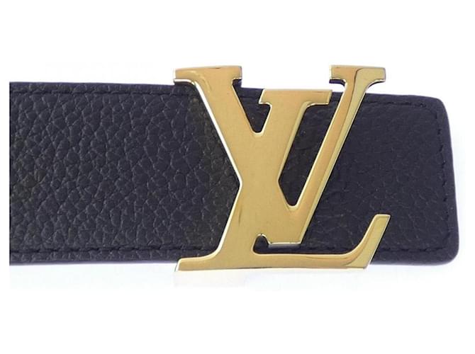 Cinturón reversible Louis Vuitton Castaño Negro - vista 2
