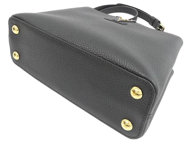 Borsa Louis Vuitton Capucines BB Nero - vista 3