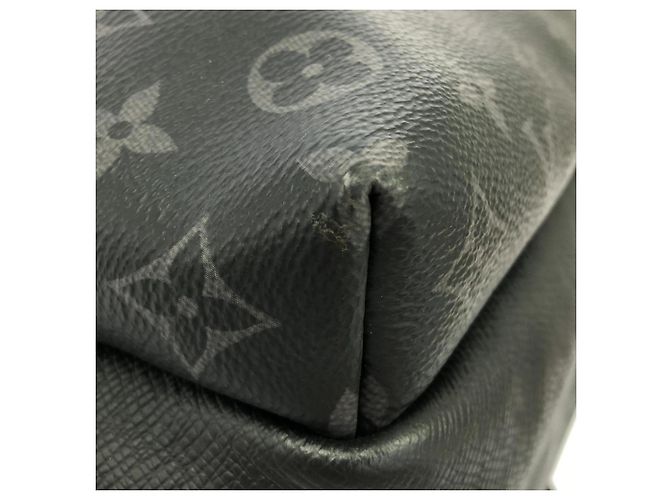 Zaino Louis Vuitton Taiga Rama Discovery Nero - vista 3