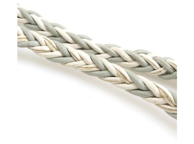 Bracciale Friendship Charm Louis Vuitton Marrone Argento D'oro Bianco sporco - vista 10