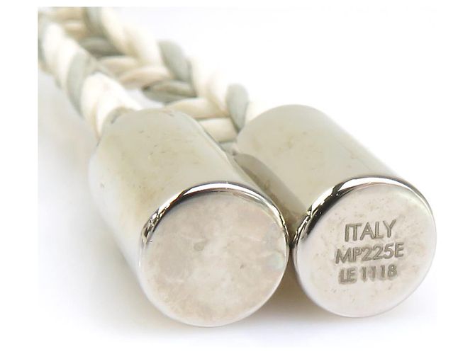 Bracciale Friendship Charm Louis Vuitton Marrone Argento D'oro Bianco sporco - vista 13