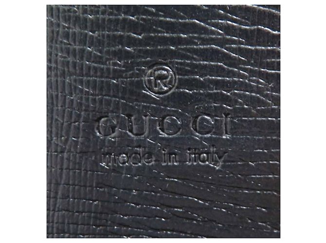 Portatarjetas de cuero Gucci Negro - vista 6
