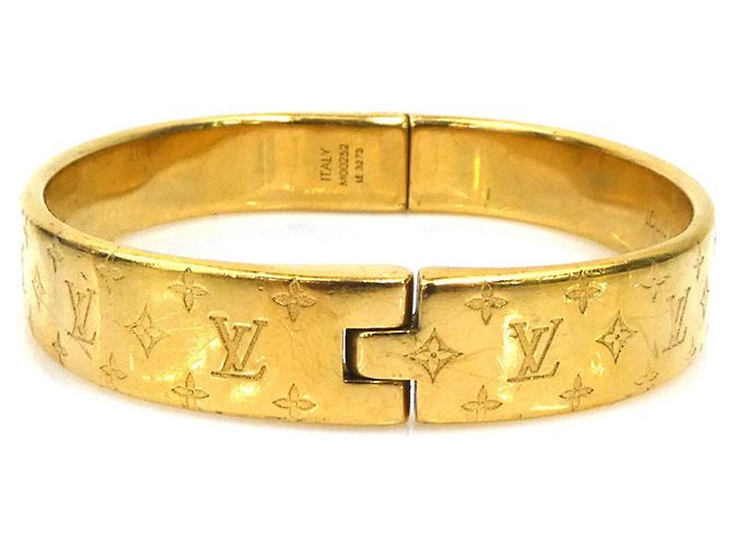 Bracciale Rigido in Metallo Dorato Louis Vuitton D'oro - vista 3