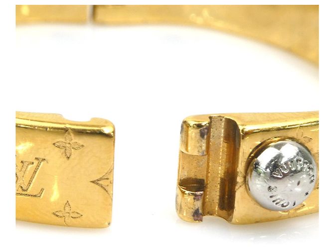 Bracciale Rigido in Metallo Dorato Louis Vuitton D'oro - vista 6