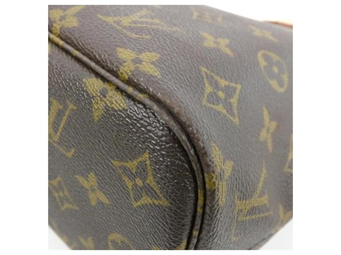 Borsa Louis Vuitton Monogram Neverfull PM Marrone - vista 2