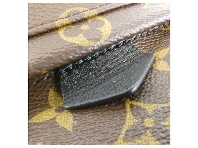 Zaino MINI Palm Springs Monogram Louis Vuitton Marrone - vista 4