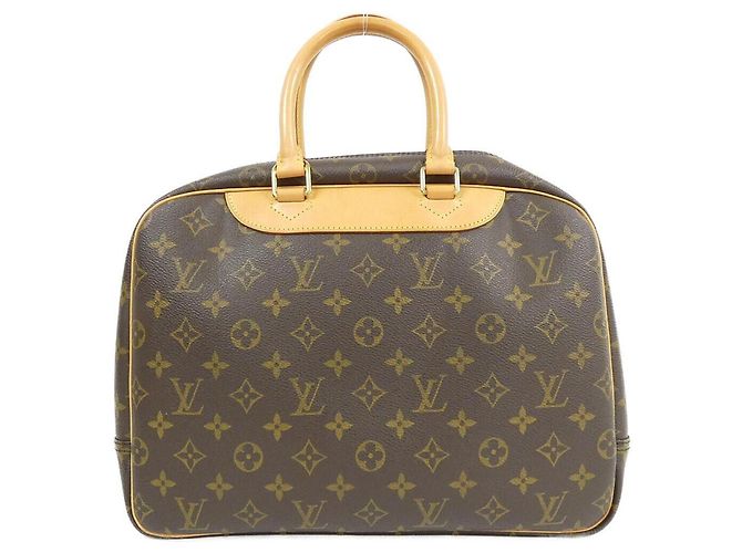 Borsa a mano Vanity Bowling Monogram Louis Vuitton Marrone - vista 2