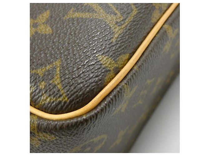 Borsa a mano Vanity Bowling Monogram Louis Vuitton Marrone - vista 3