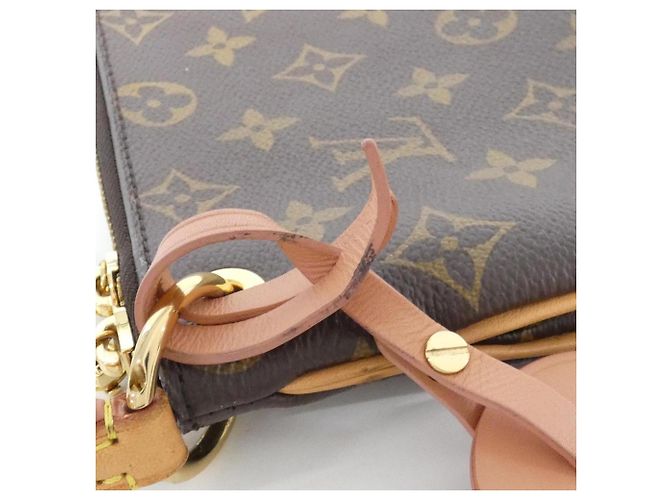 Louis Vuitton Monogram Loretta Shoulder Bag Brown - view 4