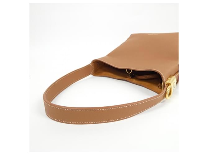 Borsa a tracolla Louis Vuitton Low Key Hobo PM Marrone Cognac - vista 4