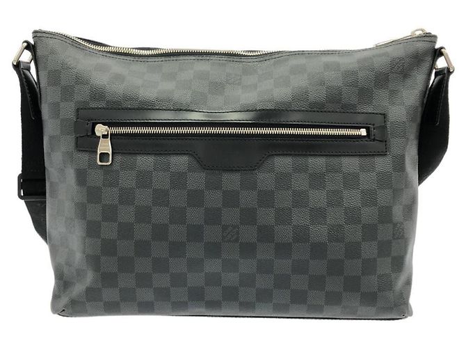 Borsa a tracolla Louis Vuitton Damier Graphite Mick MM Grigio antracite Damier ebene - vista 2