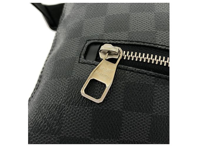 Borsa a tracolla Louis Vuitton Damier Graphite Mick MM Grigio antracite Damier ebene - vista 5