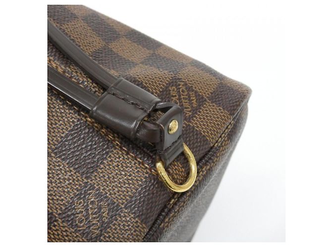 Borsa Louis Vuitton Damier Neverfull PM Marrone - vista 5