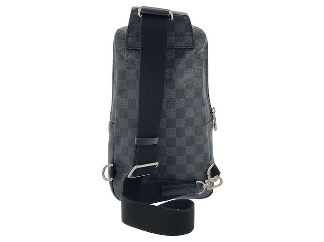 Borsa Sling Avenue Louis Vuitton Damier Graphite Grigio antracite Damier ebene - vista 2