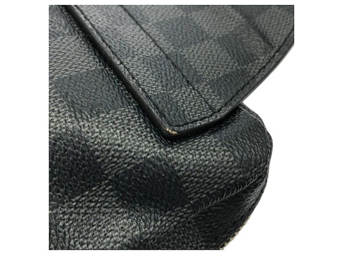 Borsa Sling Avenue Louis Vuitton Damier Graphite Grigio antracite Damier ebene - vista 7