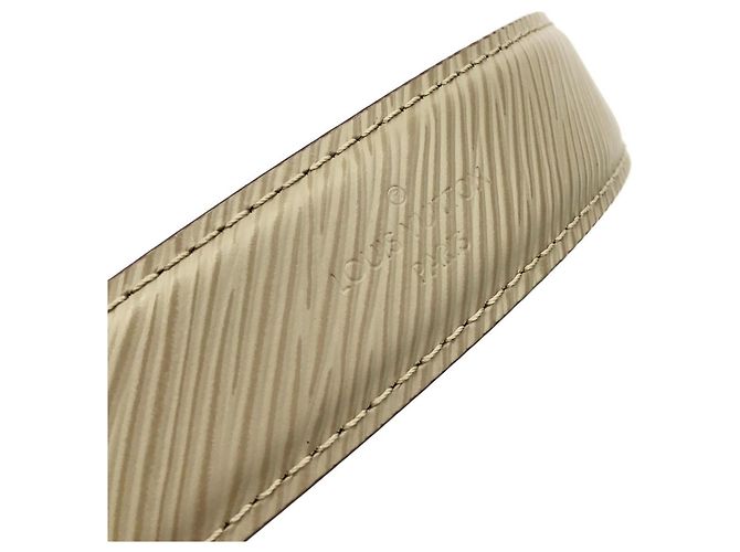 Borsa a tracolla Louis Vuitton Twist MM Beige - vista 6