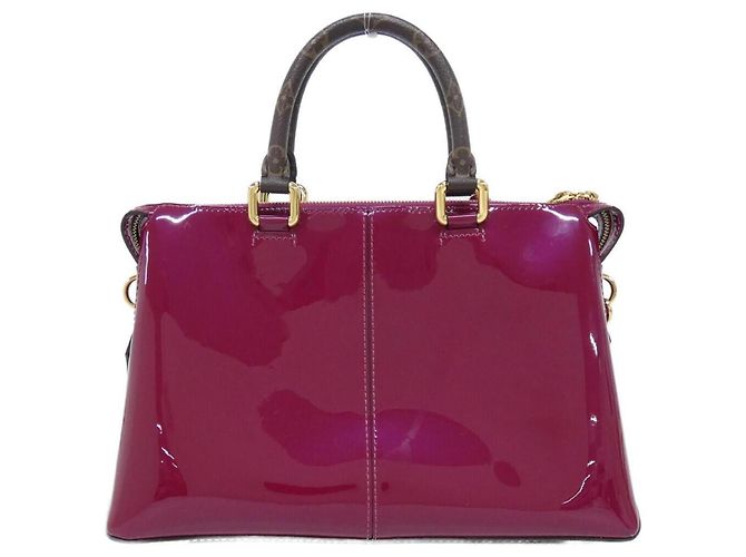 Borsa Tote Louis Vuitton Monogram Vernis Miroir Rosa - vista 2
