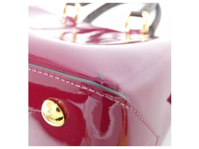 Borsa Tote Louis Vuitton Monogram Vernis Miroir Rosa - vista 3