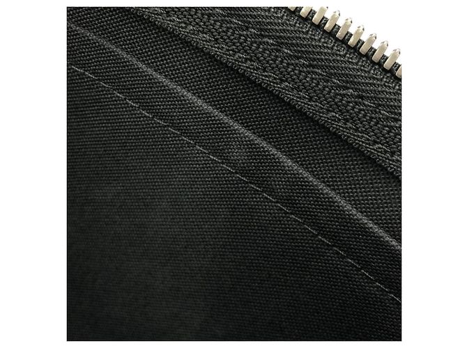 Louis Vuitton Monogram Eclipse Reverse Keepall Bandoulière 25cm Boston Bag Nero - vista 8