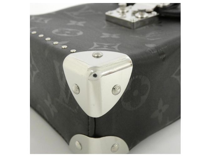 Borsa a mano Louis Vuitton Monogram Camera Box Nero - vista 3