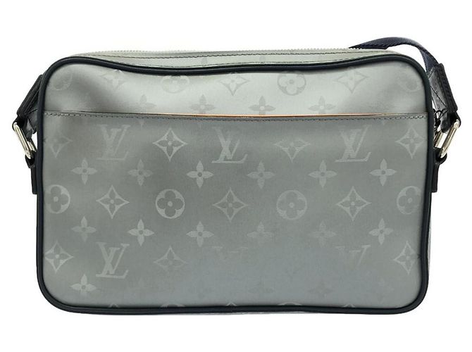Borsa a Tracolla Louis Vuitton Monogram Satellite Alpha Argento - vista 2