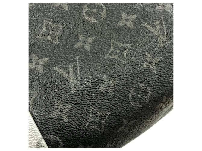Borsa a mano Louis Vuitton Monogram Split Tote Nero Argento - vista 4