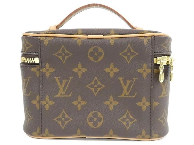 Louis Vuitton Monogram Nice Mini Handtasche Braun - Ansicht 2