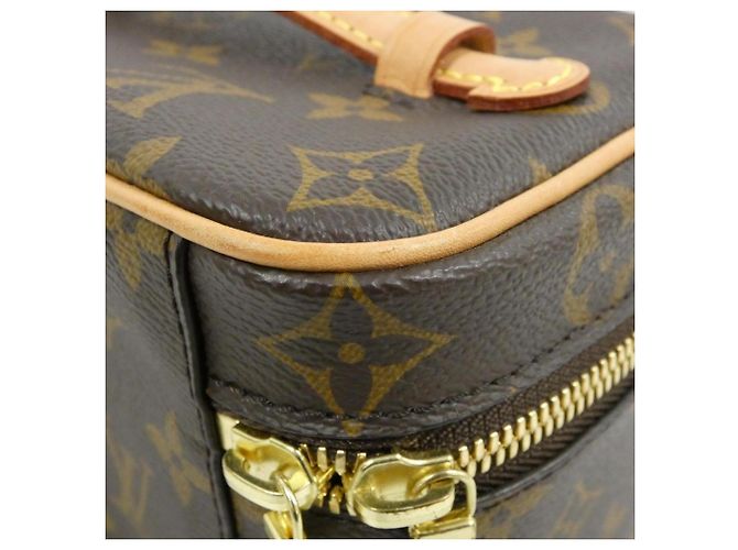 Louis Vuitton Monogram Nice Mini Handtasche Braun - Ansicht 4