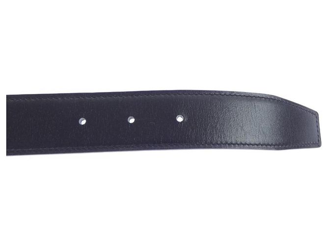 Hermès Hermes H AU CARRE Wendelgürtel Braun Schwarz - Ansicht 4