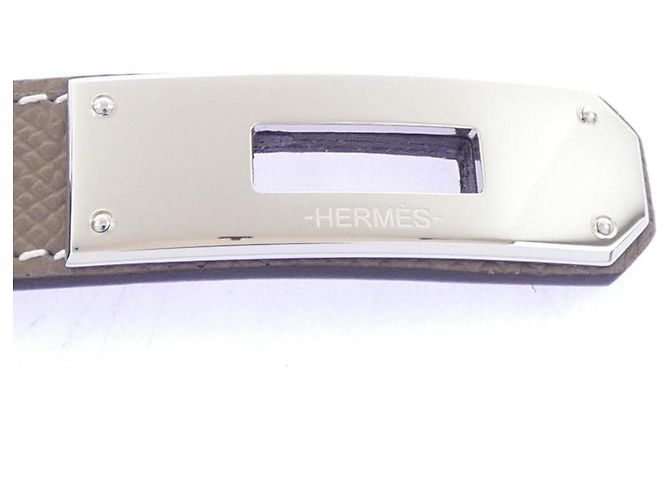 Hermès Hermes Kelly 18mm Gürtel Beige - Ansicht 2