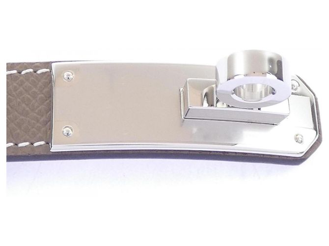 Hermès Hermes Kelly 18mm Gürtel Beige - Ansicht 4