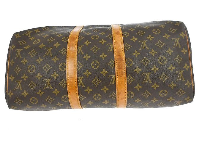 Louis Vuitton Keepall Monogram 45 Marrone - vista 7