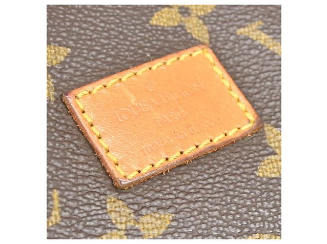 Louis Vuitton Saumur Monogram 35 Marrone - vista 4