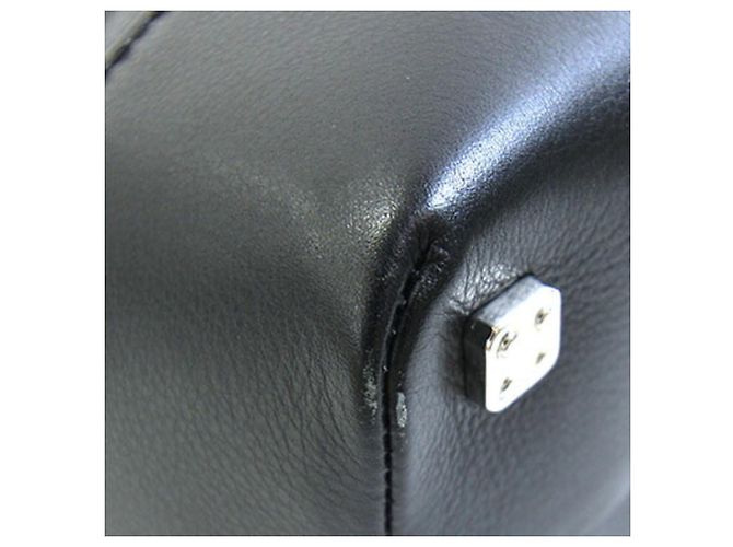 Borsa Loewe Fusta in pelle nera Nero - vista 3